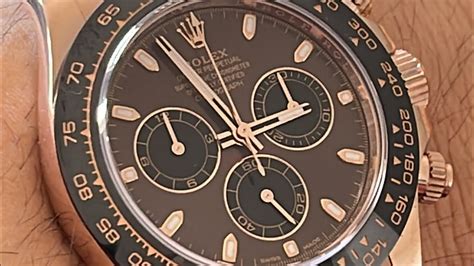 Rolex Daytona Oysterflex 116515LN it chocolate (oro rosa 